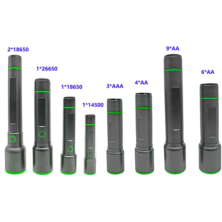 Linterna recargable de 1500 lúmenes