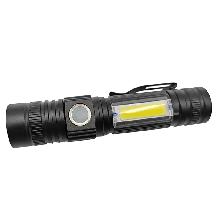 Linterna recargable LED COB